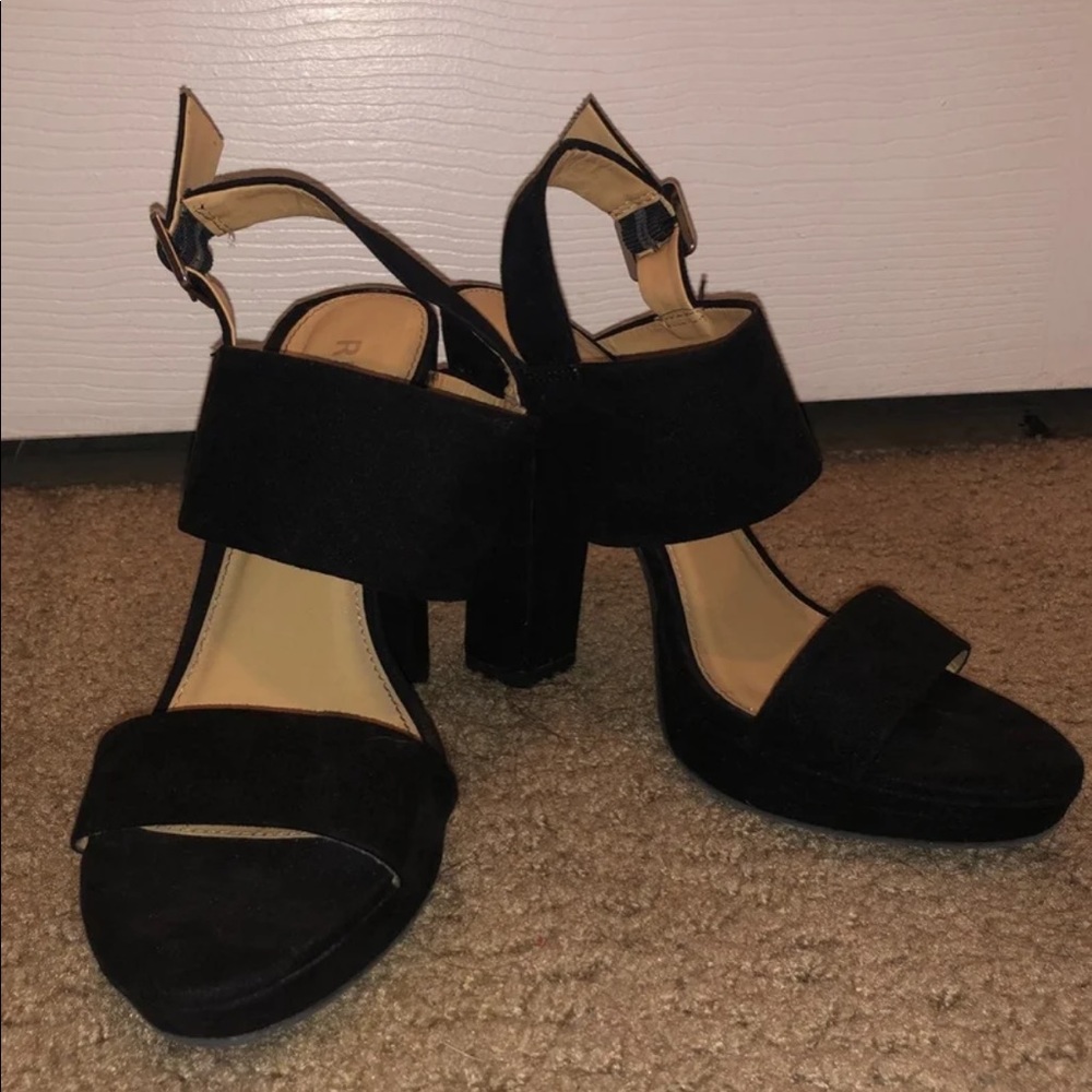 Black heels